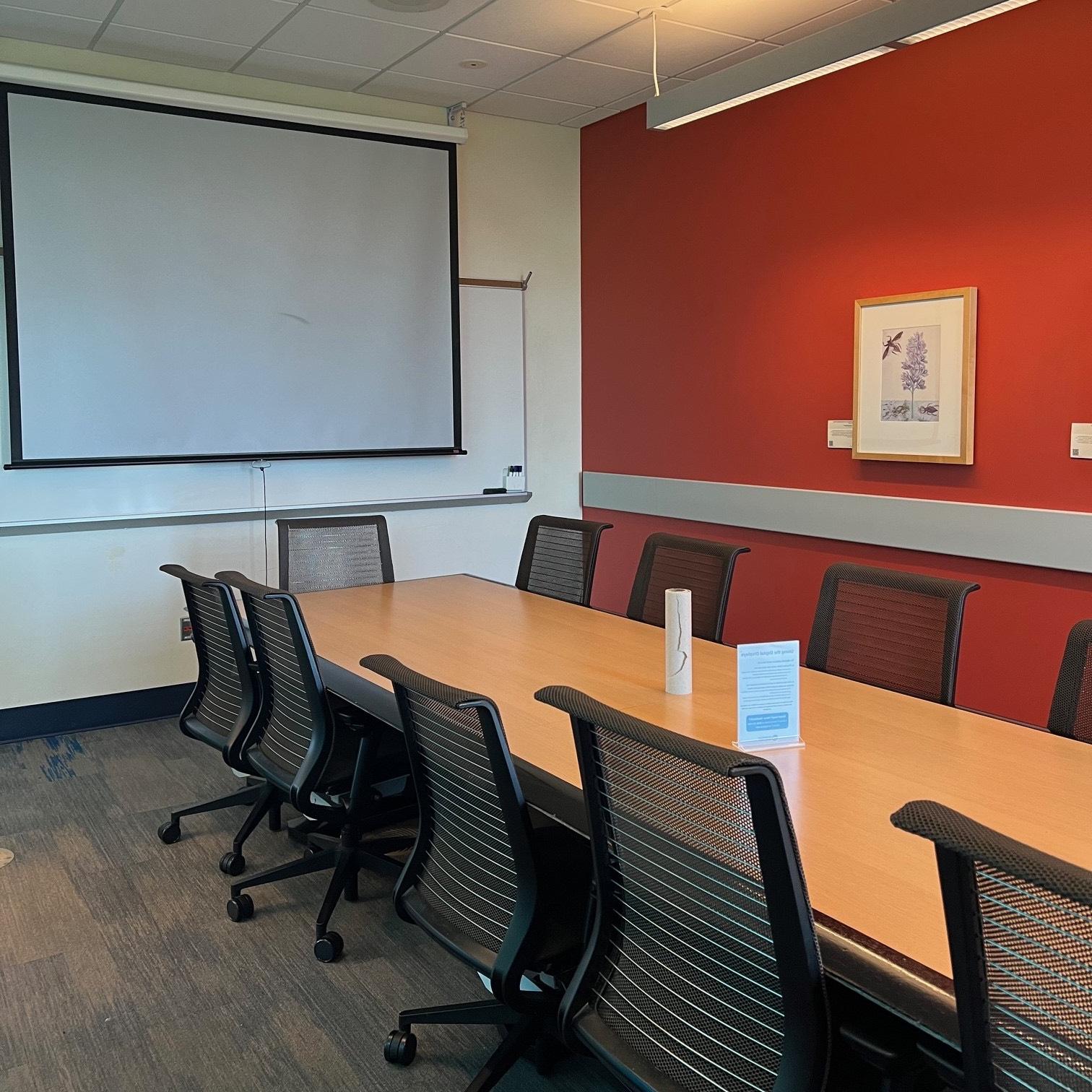 Seminar style room